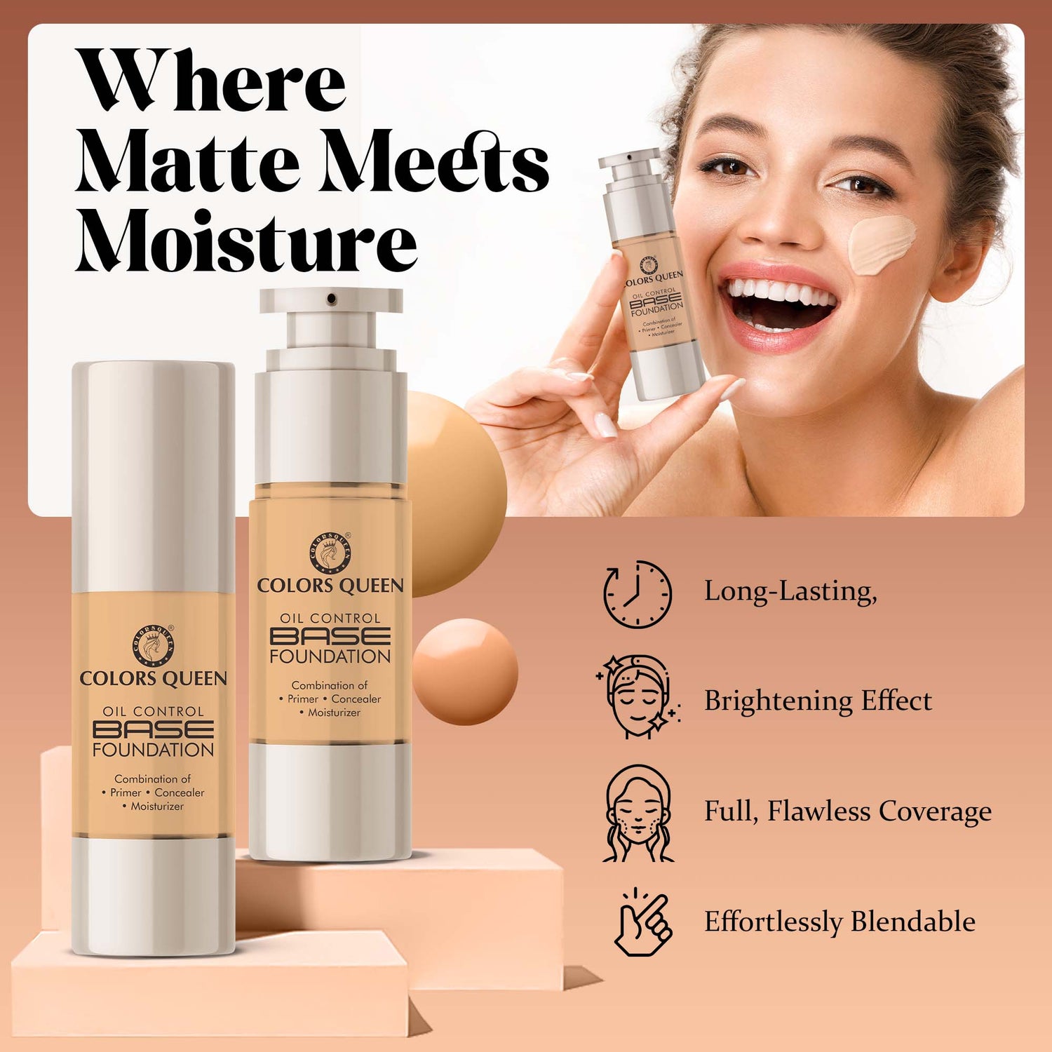 Oil Control Base Foundation | 30 ML