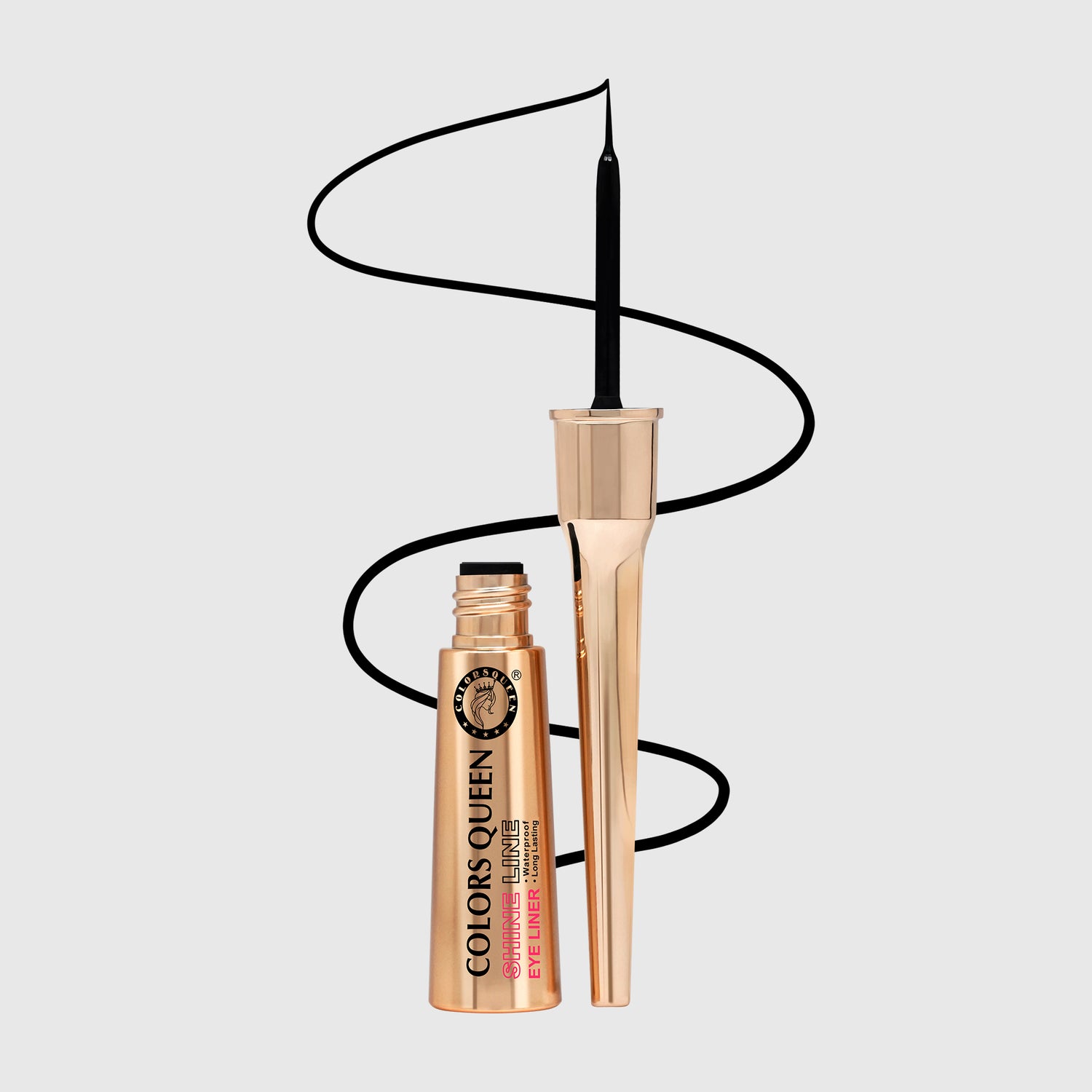 Shine Line Long Lasting Waterproof Eyeliner (Black) | 6 Ml