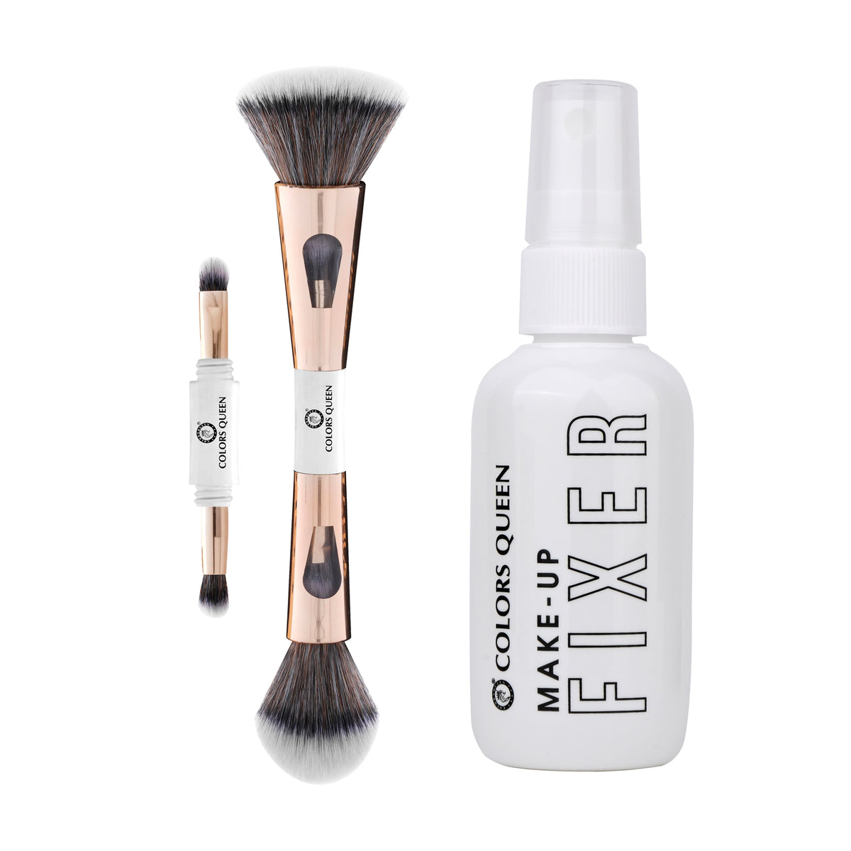 4-in-1 Multi-Functional Brush and Makeup Setting Spray Combo