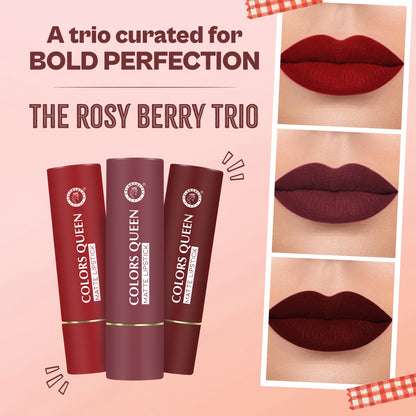 Lippie Creamy Matte Lipstick Combo