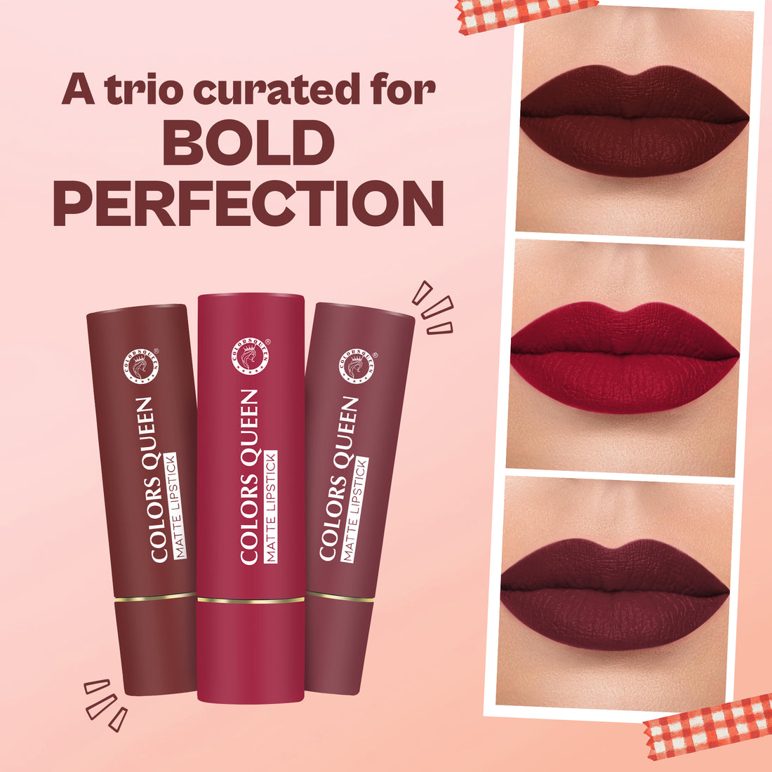 Lippie Creamy Matte Lipstick Combo