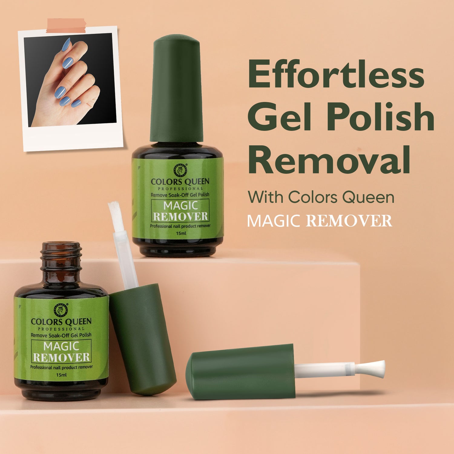 Colors Queen Magic Remover Professional Nail Product Remover