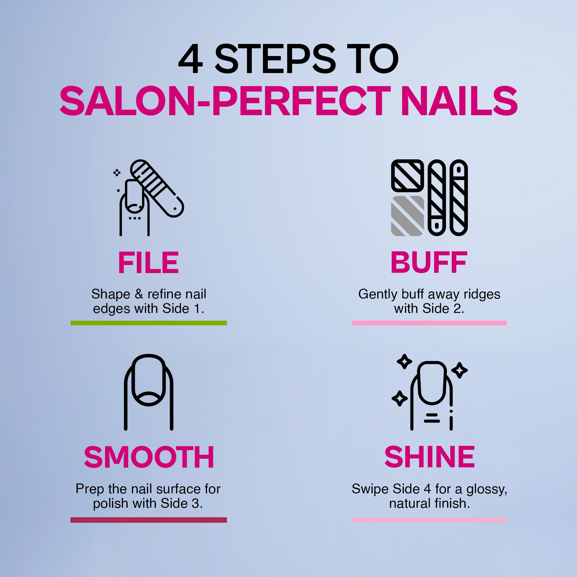 Colors Queen Nail Buffer