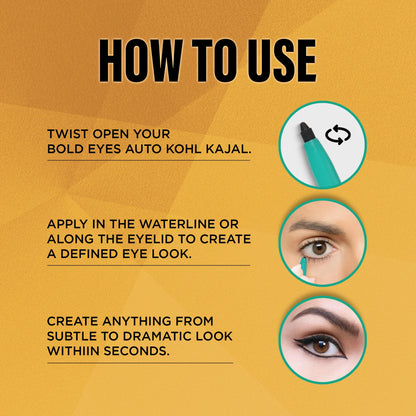 Bold Eyes Auto Kajal