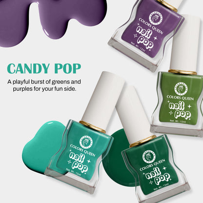 Nail Pop Nail Polish Combo with Rich, Vibrant Shades