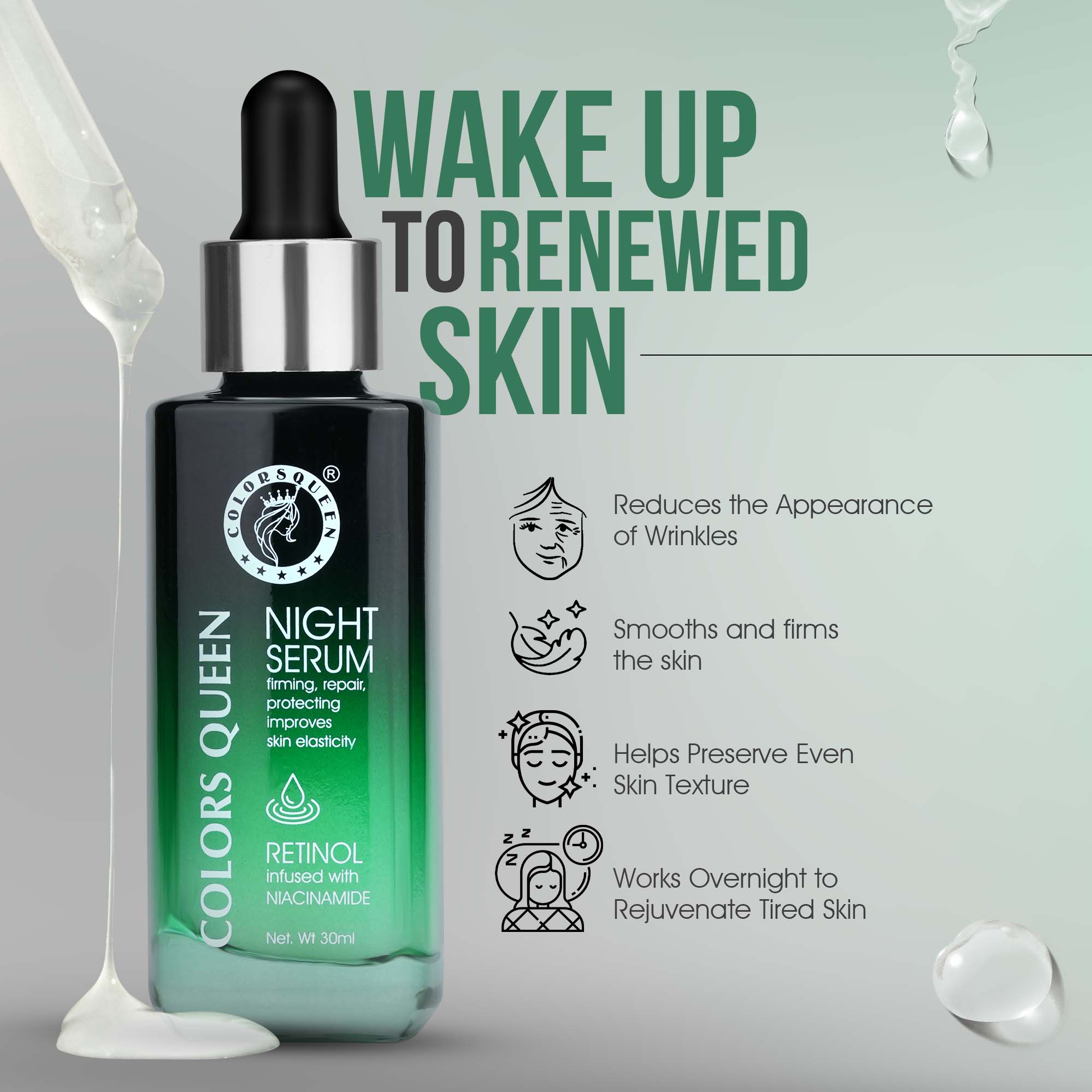 Colors Queen Night Serum | 30 ML