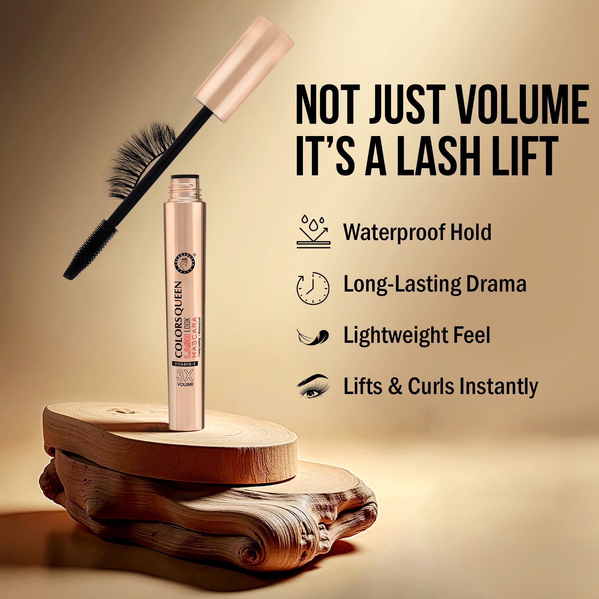 Buy Black Lash Look Waterproof Mascara Online - Colors Queen
