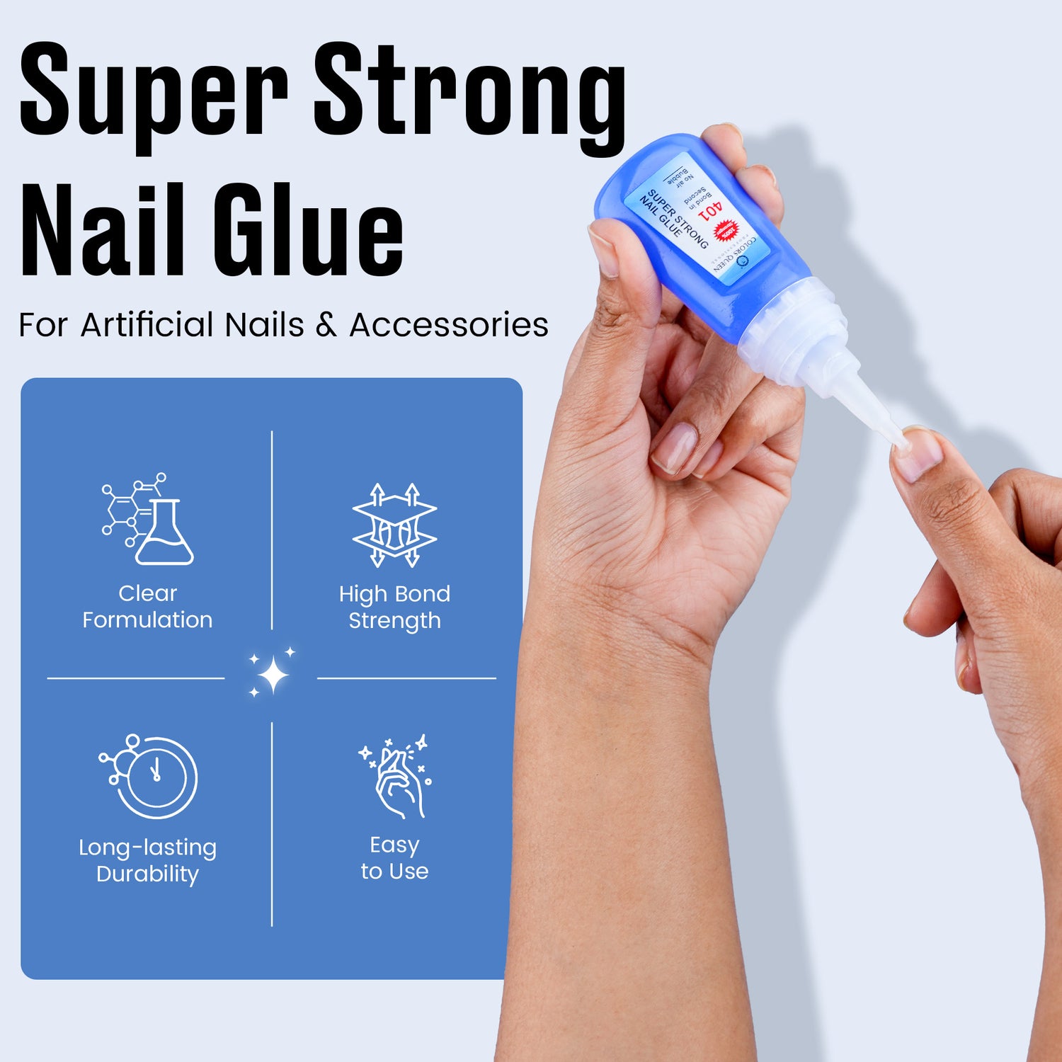Colors Queen Super Strong Nail Glue