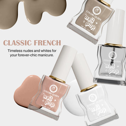 Nail Pop Nail Polish Combo with Rich, Vibrant Shades
