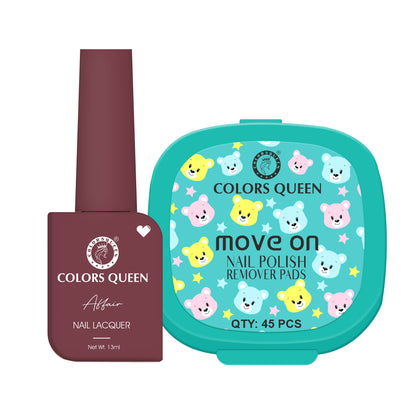 Affair Nail Paint &amp; Polish Remover Pads Combo – Your Confidence Key to Flawless Nails