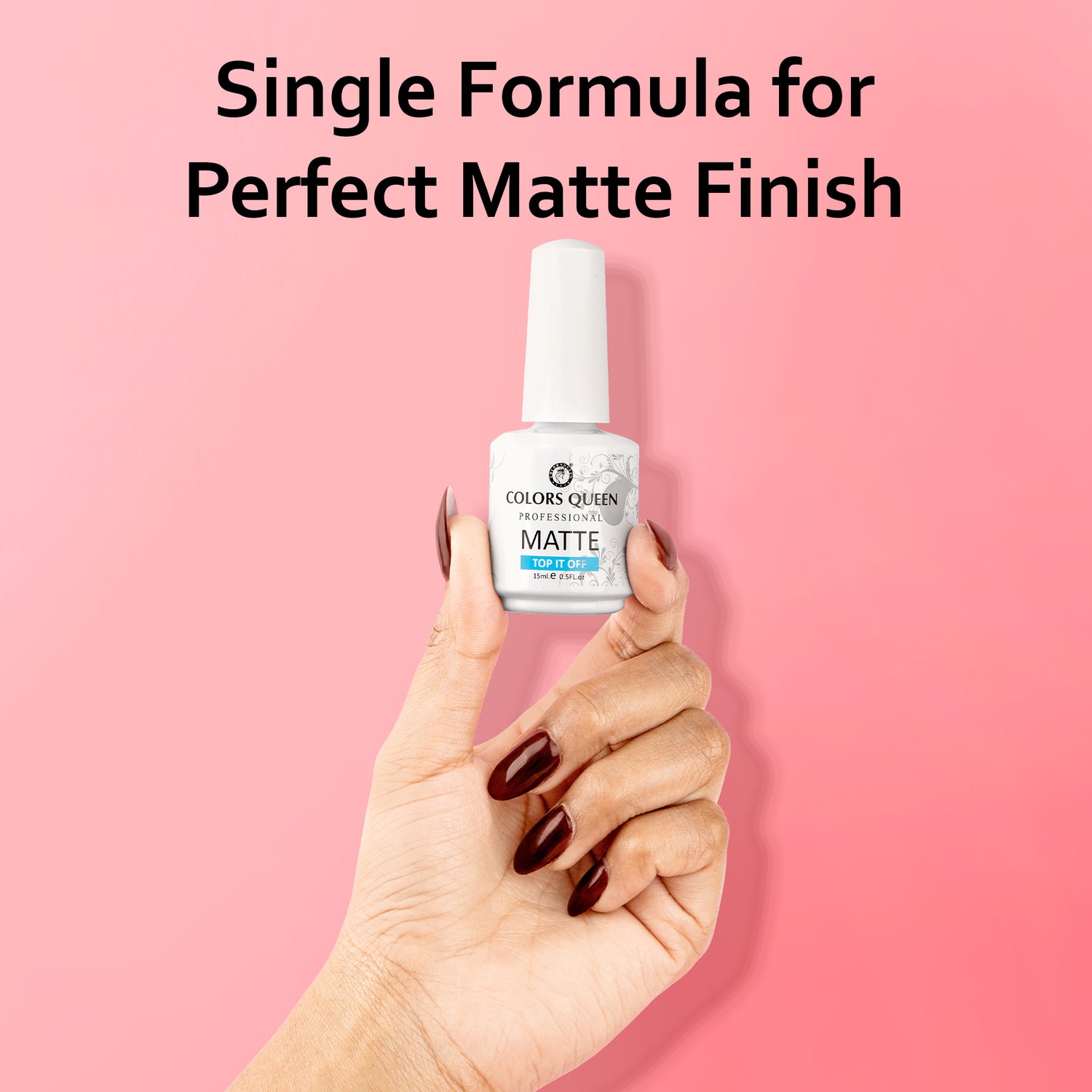 Colors Queen Matte Top It Off Nail polish