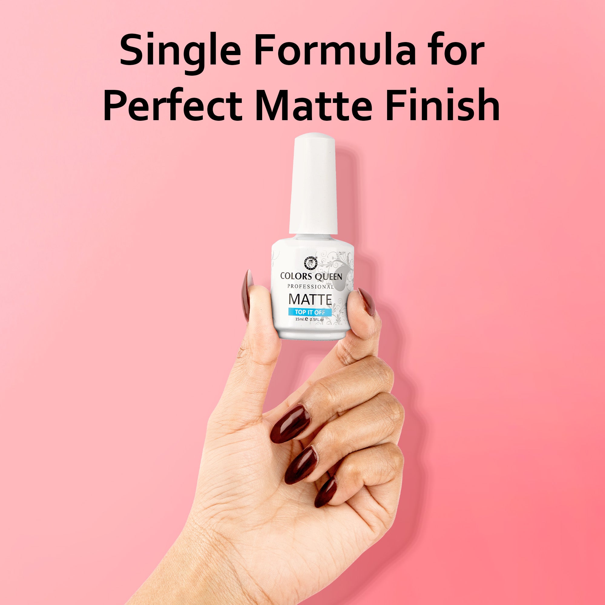 Colors Queen Matte Top It Off Nail polish