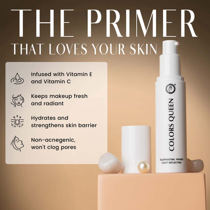 COLORS QUEEN Illuminating Primer Light Reflecting