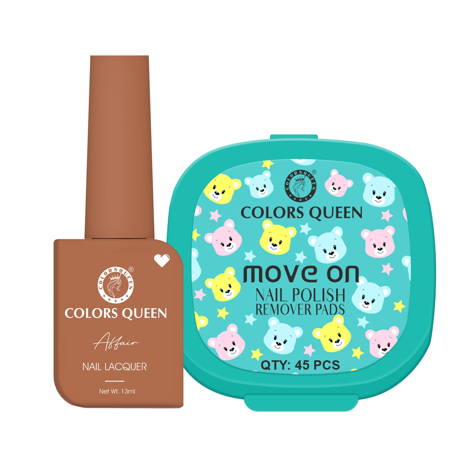 Affair Nail Paint &amp; Polish Remover Pads Combo – Your Confidence Key to Flawless Nails