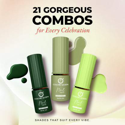 Nail Paint Set of 3 – Free Remover Pads