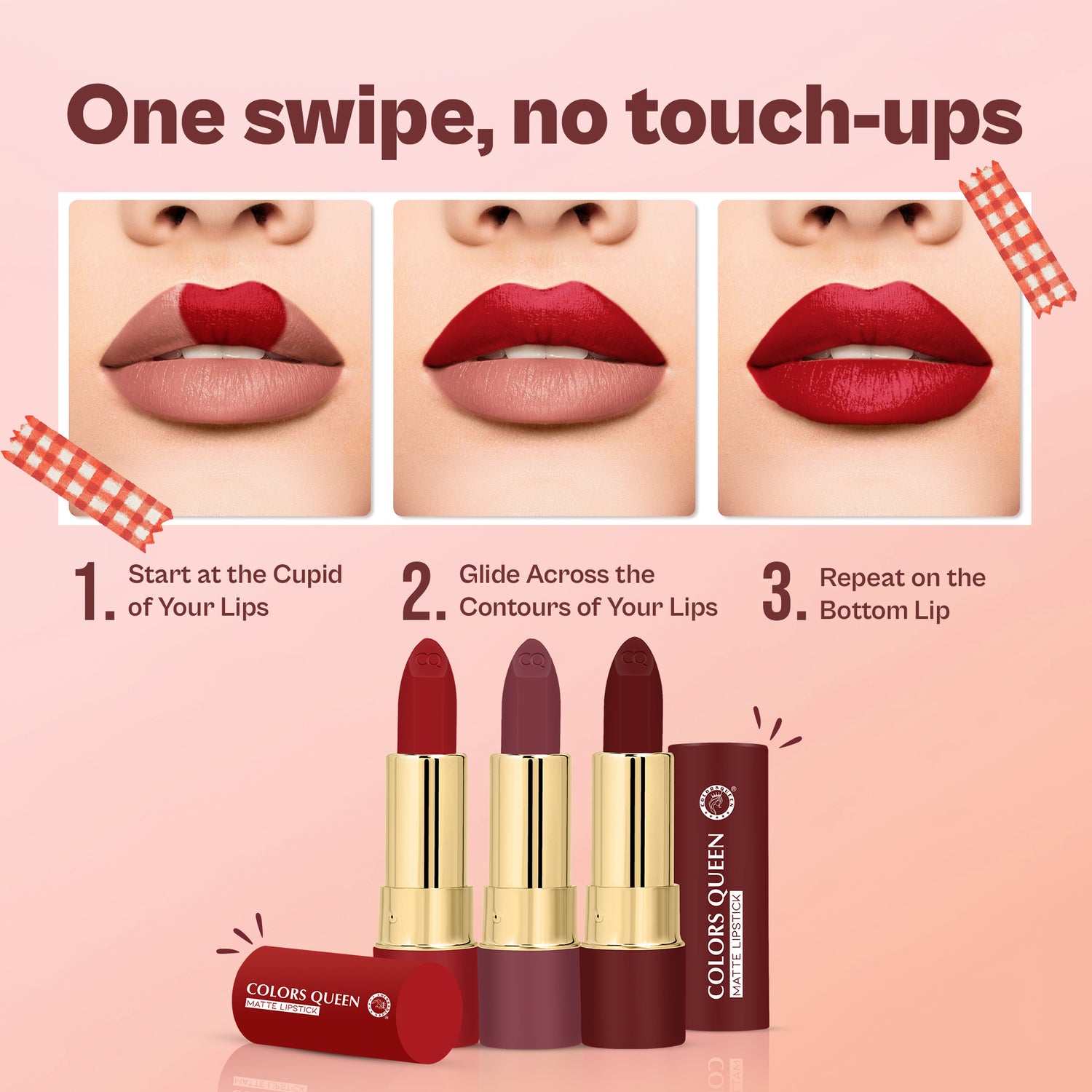 Lippie Creamy Matte Lipstick Combo
