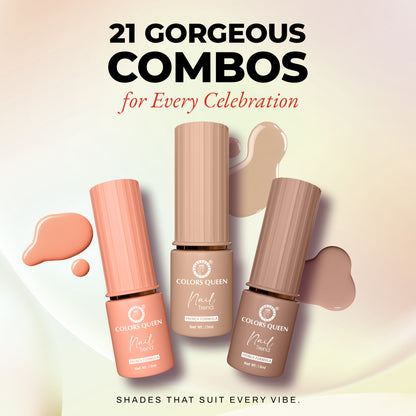 Nail Paint Set of 3 – Free Remover Pads