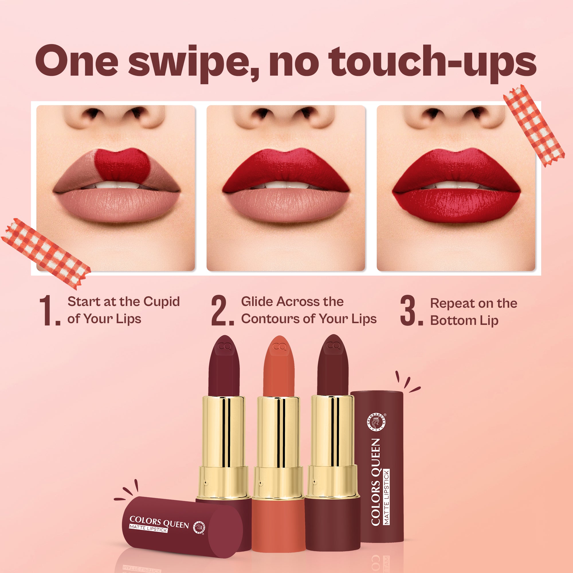 Lippie Creamy Matte Lipstick Combo