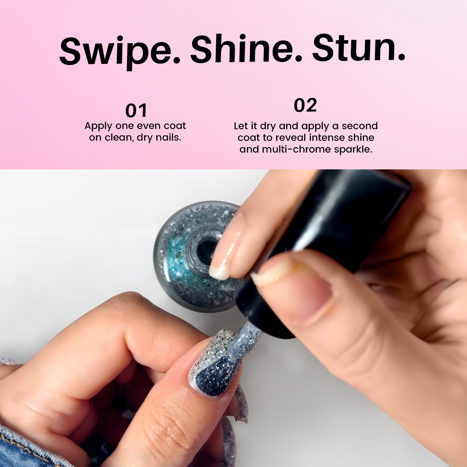 Galaxy Glitz Nail Paint | 17ml