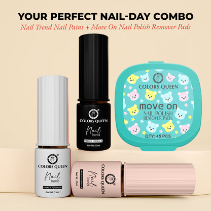 Nail Paint Set of 3 – Free Remover Pads