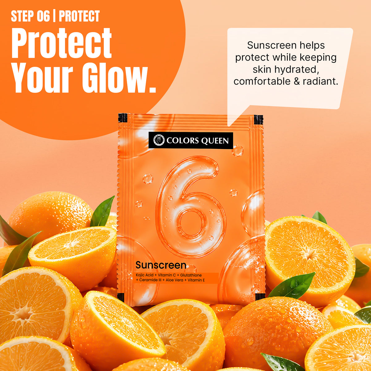 Colors Queen D-TAN Revival Facial With Kojic Acid, Vitamin C, and Glutathione