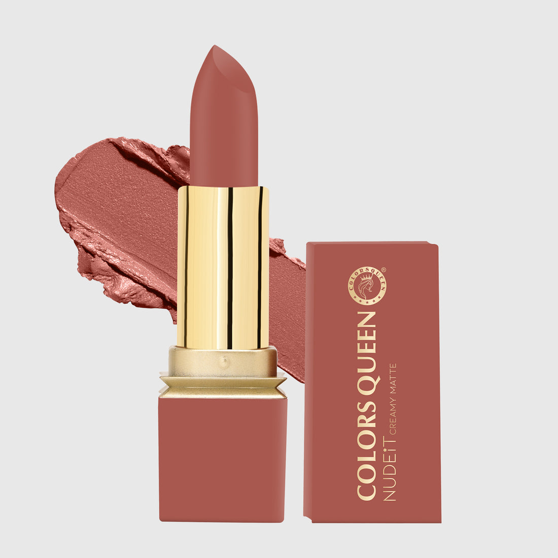 Color Queen Nudeit Creamy Matte Lipstick 