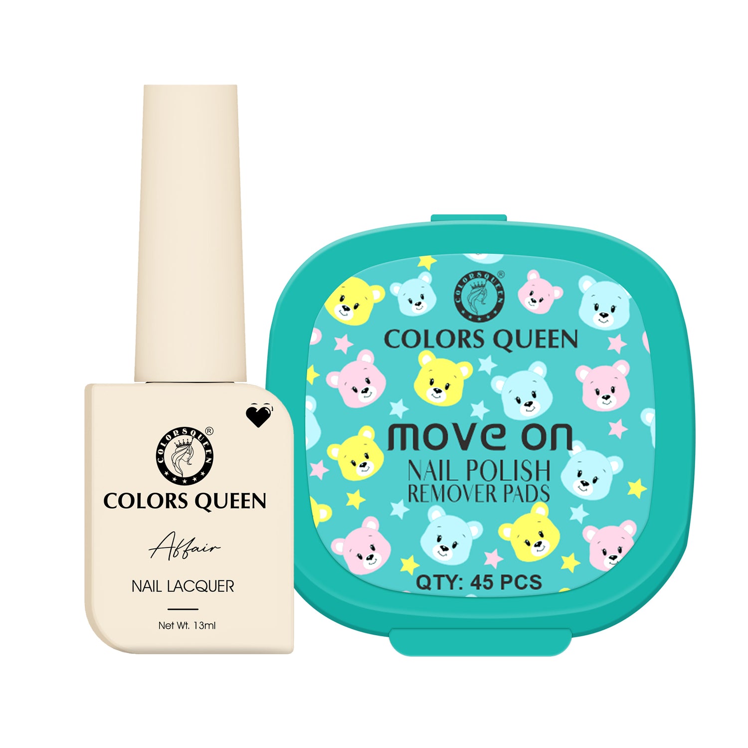 Affair Nail Paint &amp; Polish Remover Pads Combo – Your Confidence Key to Flawless Nails