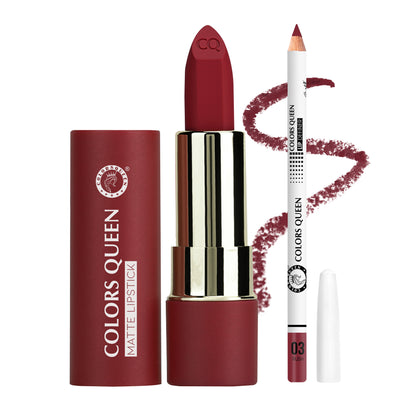 Creamy Matte Lipstick with Define Lip Liner Duo
