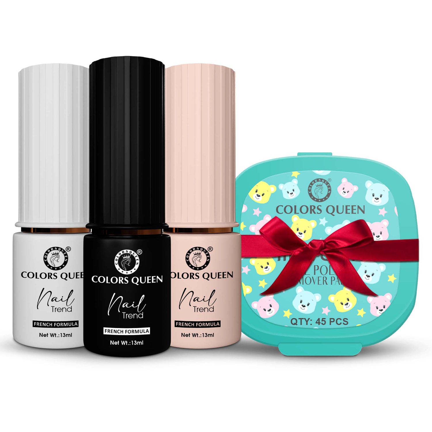 Nail Paint Set of 3 – Free Remover Pads