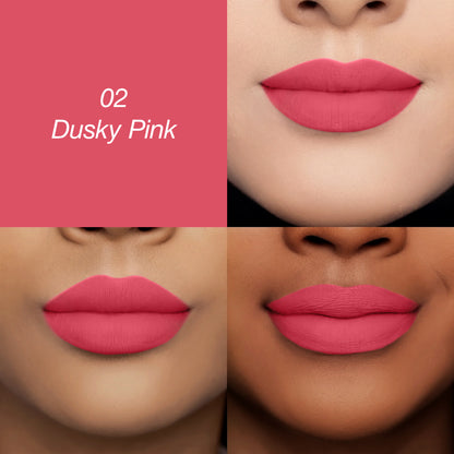 Luscious Lips Non-Transfer Lipstick – 25 Matte Shades