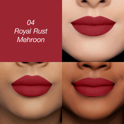 Luscious Lips Non-Transfer Lipstick – 25 Matte Shades