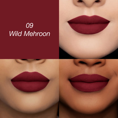 Luscious Lips Non-Transfer Lipstick – 25 Matte Shades