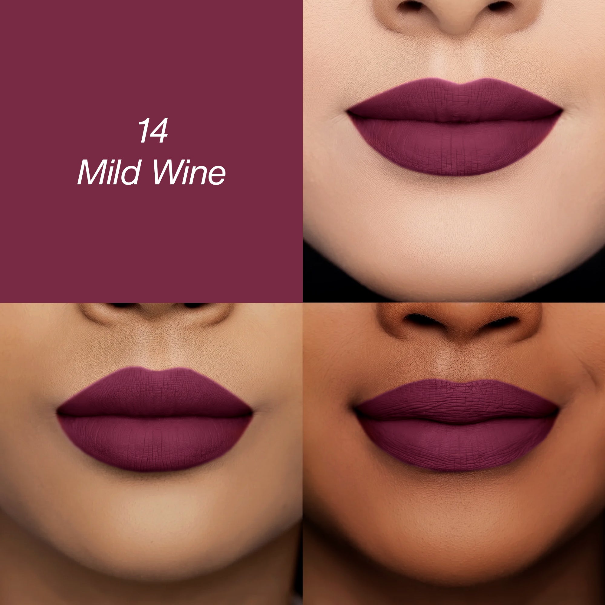 Luscious Lips Non-Transfer Lipstick – 25 Matte Shades