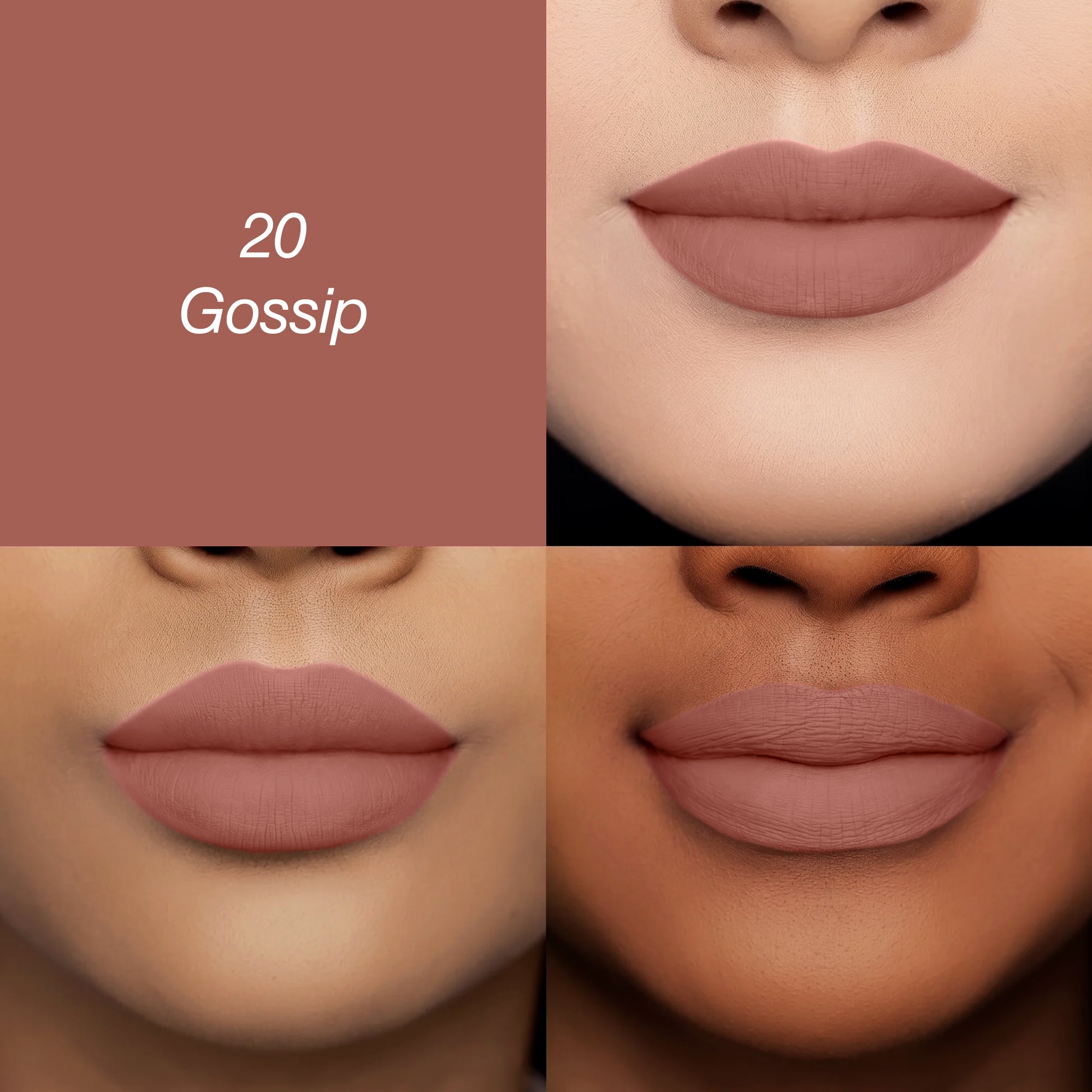 Luscious Lips Non-Transfer Lipstick – 25 Matte Shades