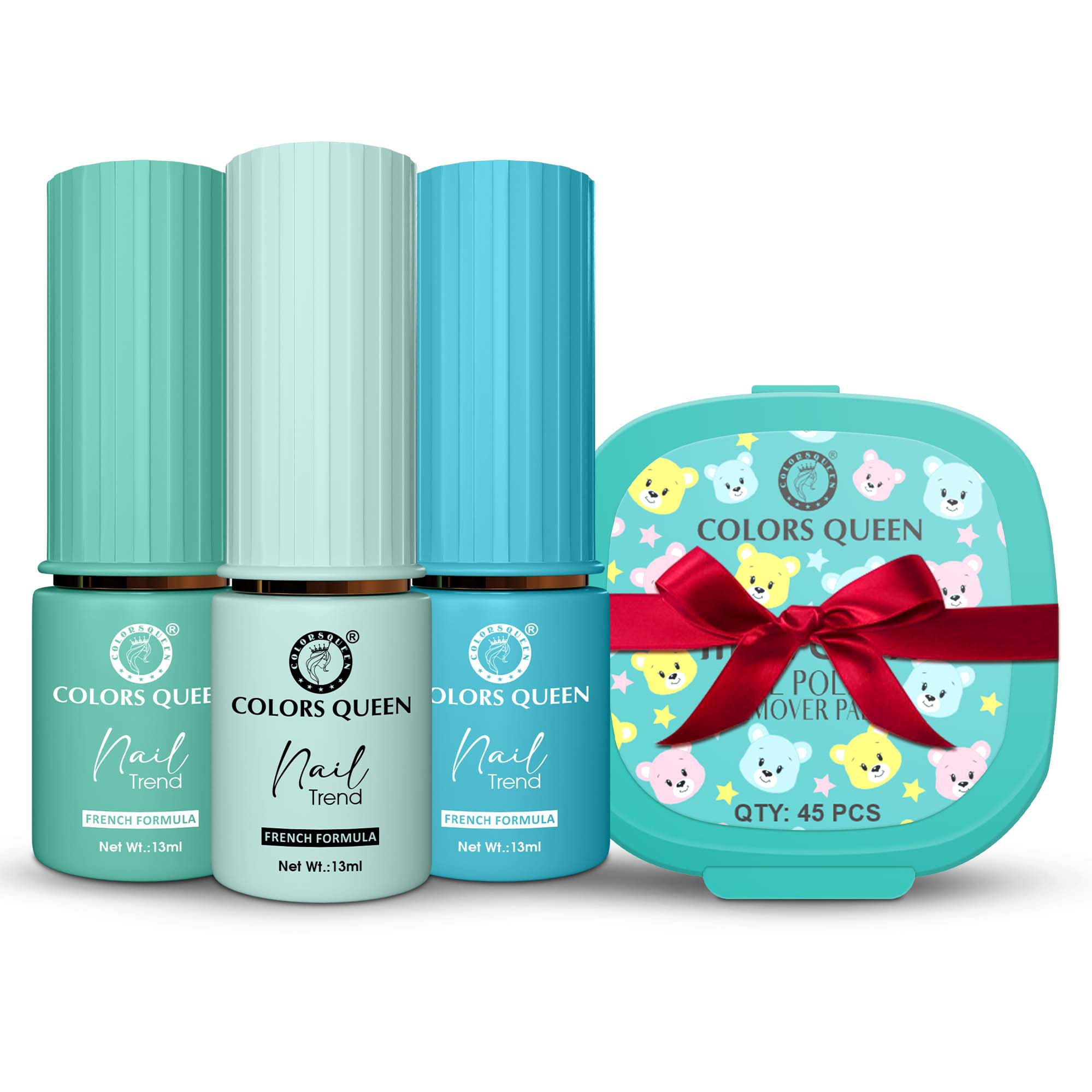 Nail Paint Set of 3 – Free Remover Pads