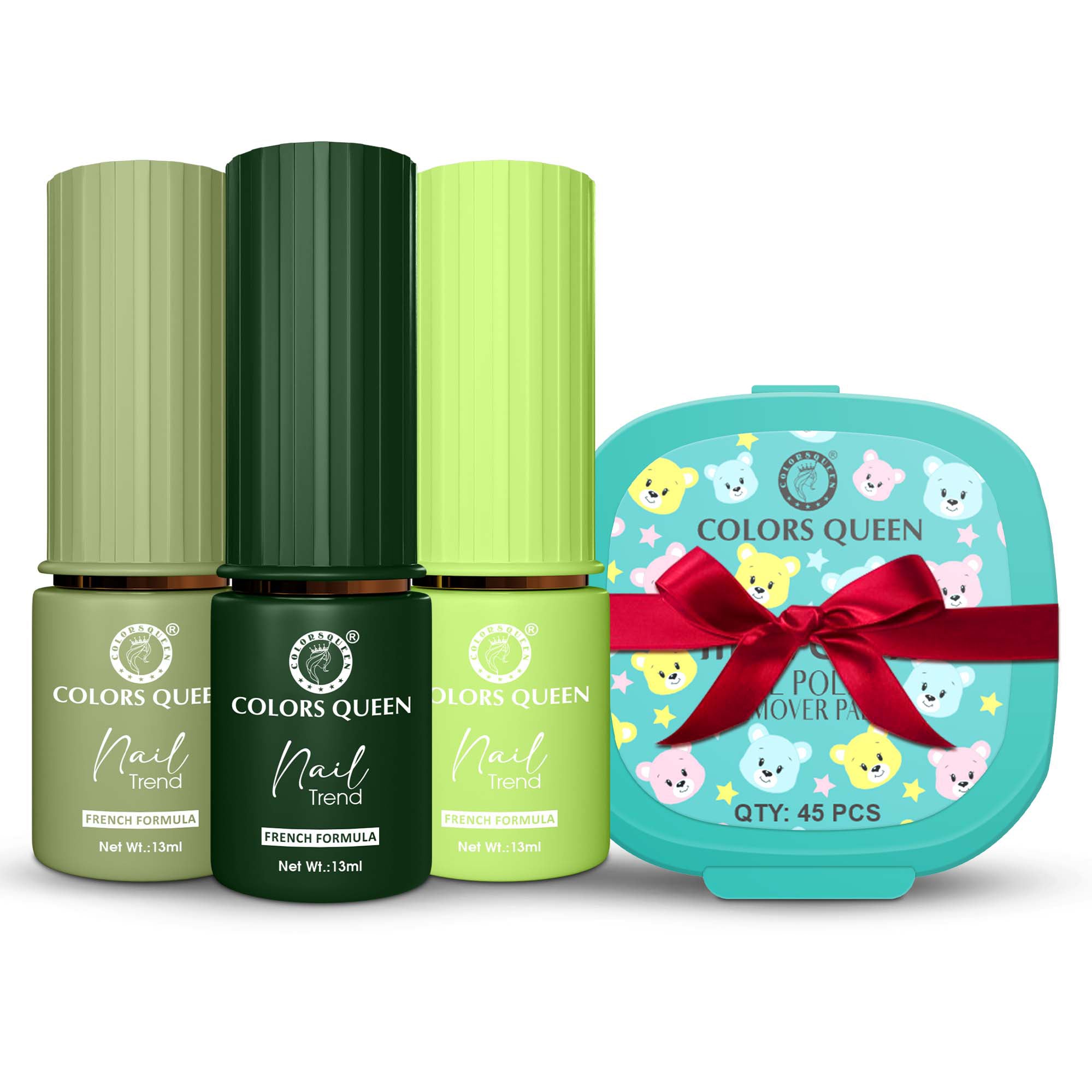 Nail Paint Set of 3 – Free Remover Pads