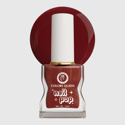 Nail Pop Nail Polish – Nude to Bold, Glossy Shine, One Swipe Away