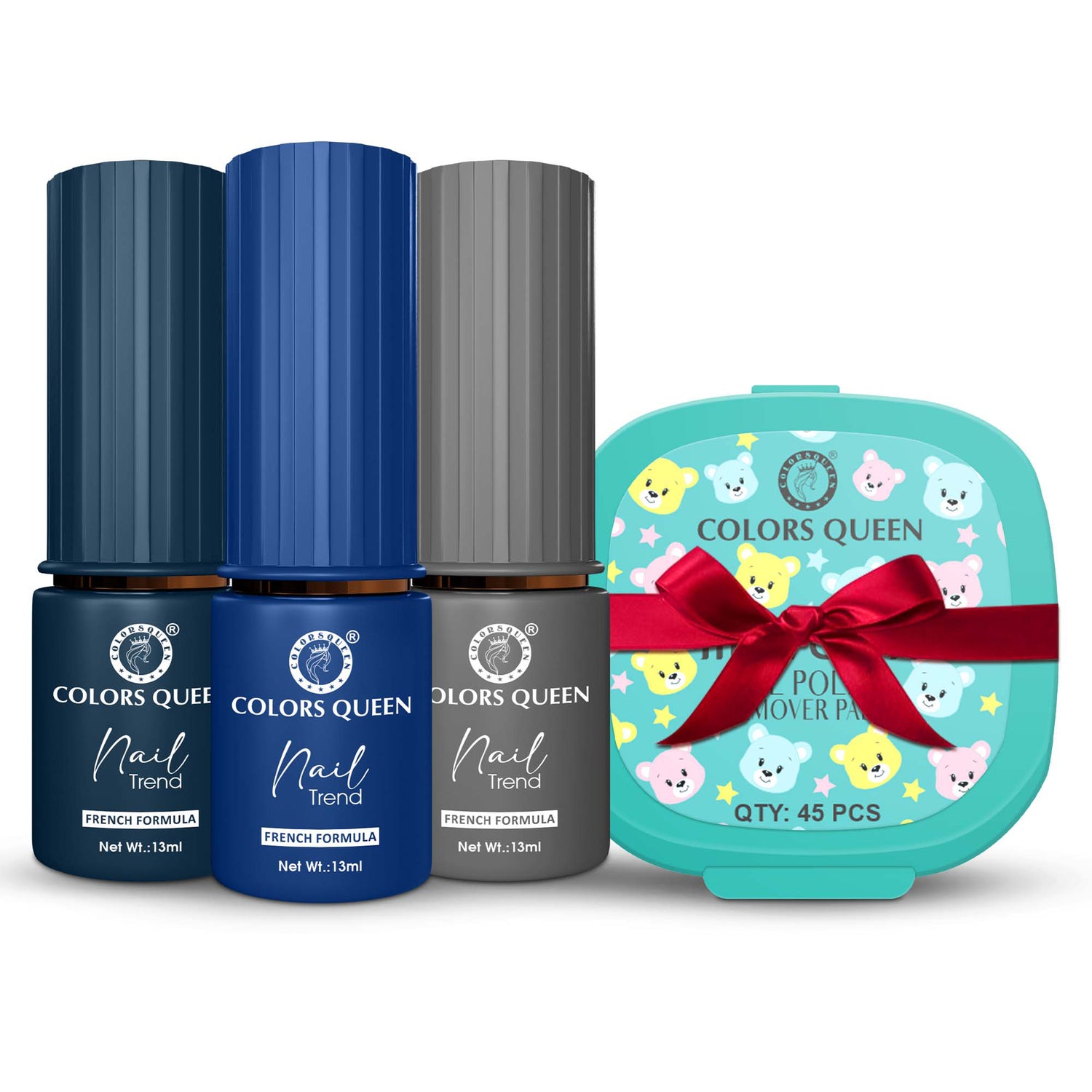 Nail Paint Set of 3 – Free Remover Pads