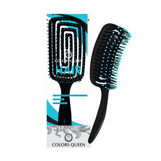 Colors Queen Rectangular Hair Brush