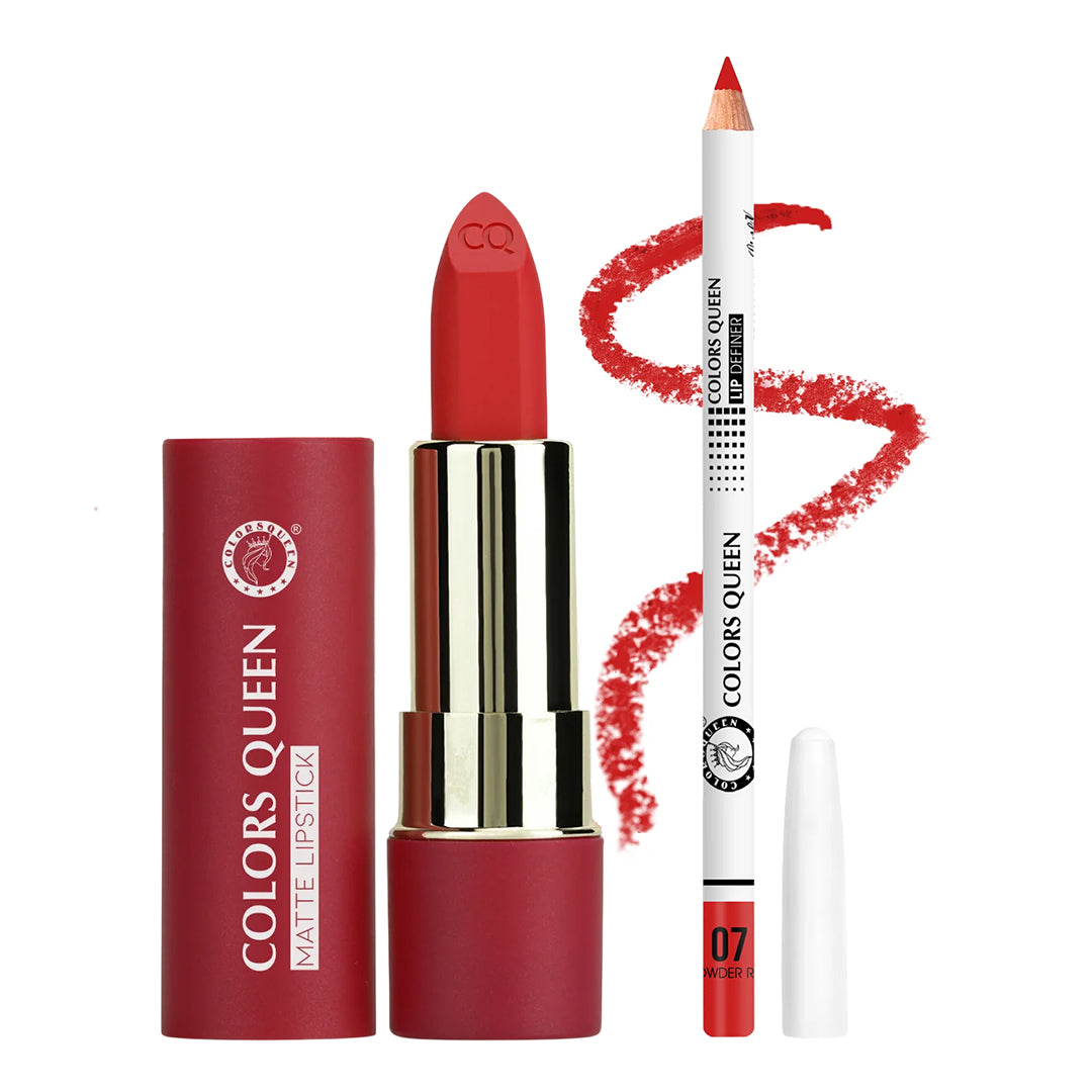 Creamy Matte Lipstick with Define Lip Liner Duo
