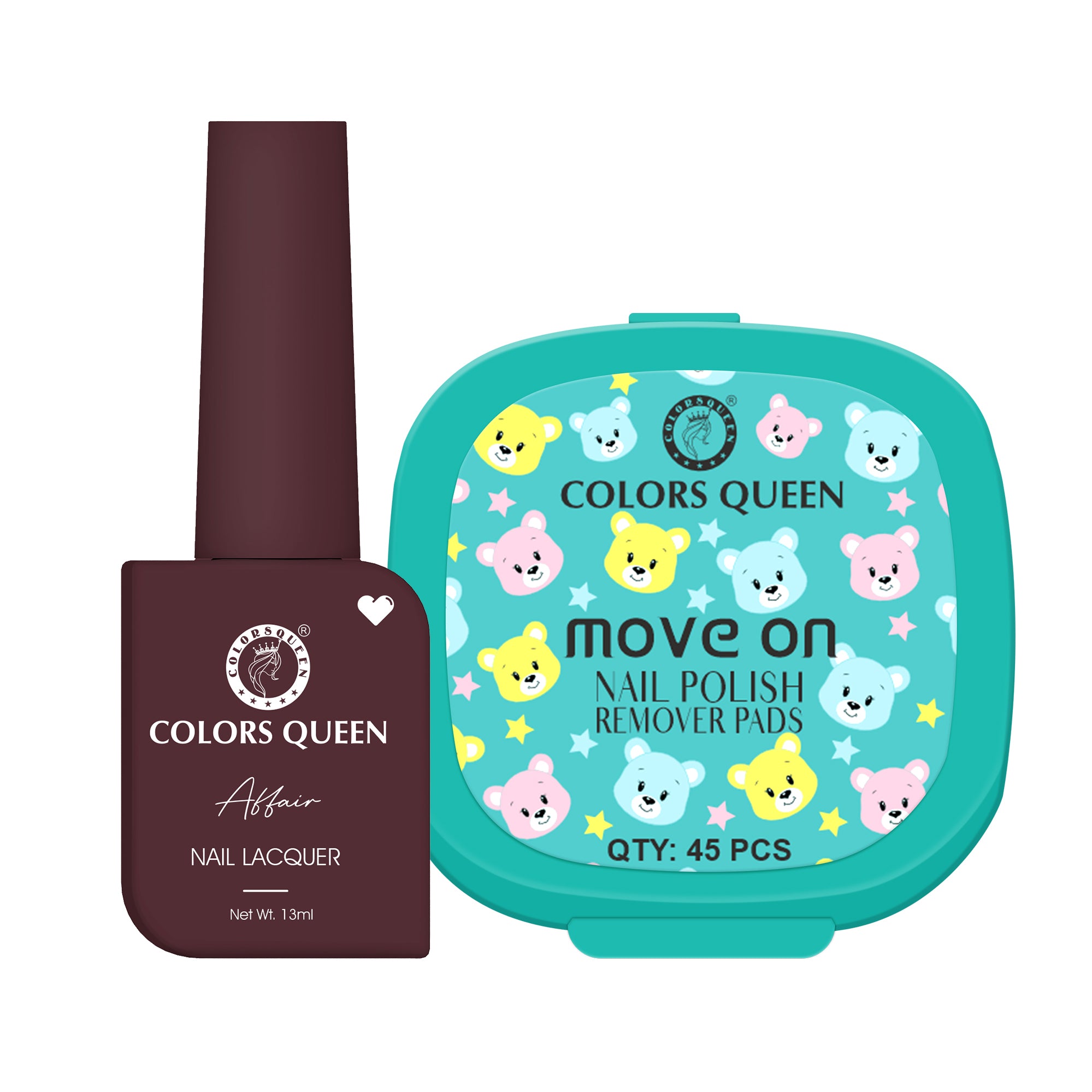 Affair Nail Paint &amp; Polish Remover Pads Combo – Your Confidence Key to Flawless Nails