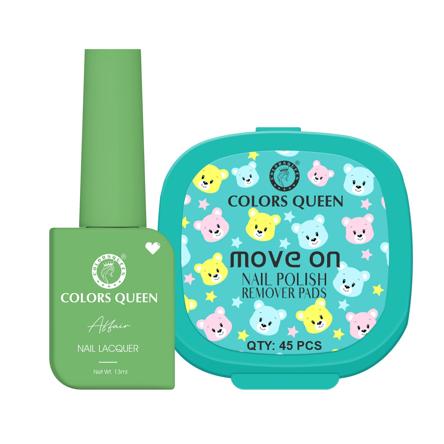 Affair Nail Paint &amp; Polish Remover Pads Combo – Your Confidence Key to Flawless Nails