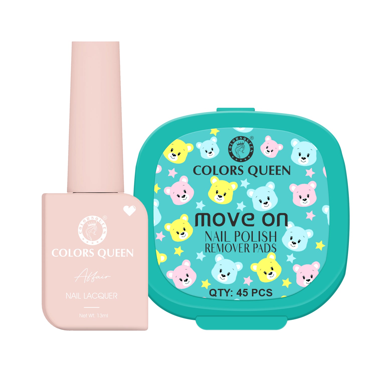 Affair Nail Paint &amp; Polish Remover Pads Combo – Your Confidence Key to Flawless Nails