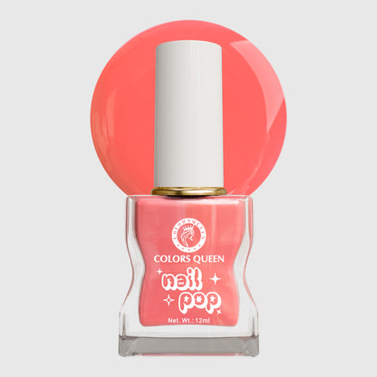 Nail Pop Nail Polish – Nude to Bold, Glossy Shine, One Swipe Away