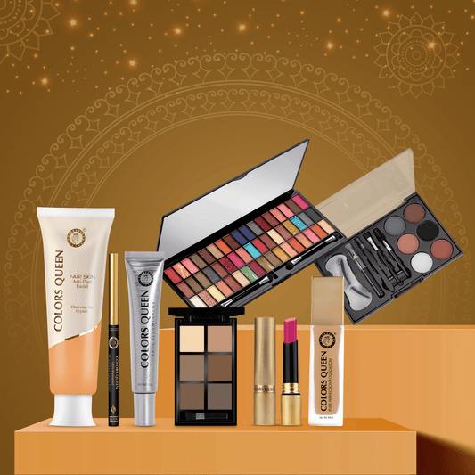 Colors Queen Festive Look  Makeup kit