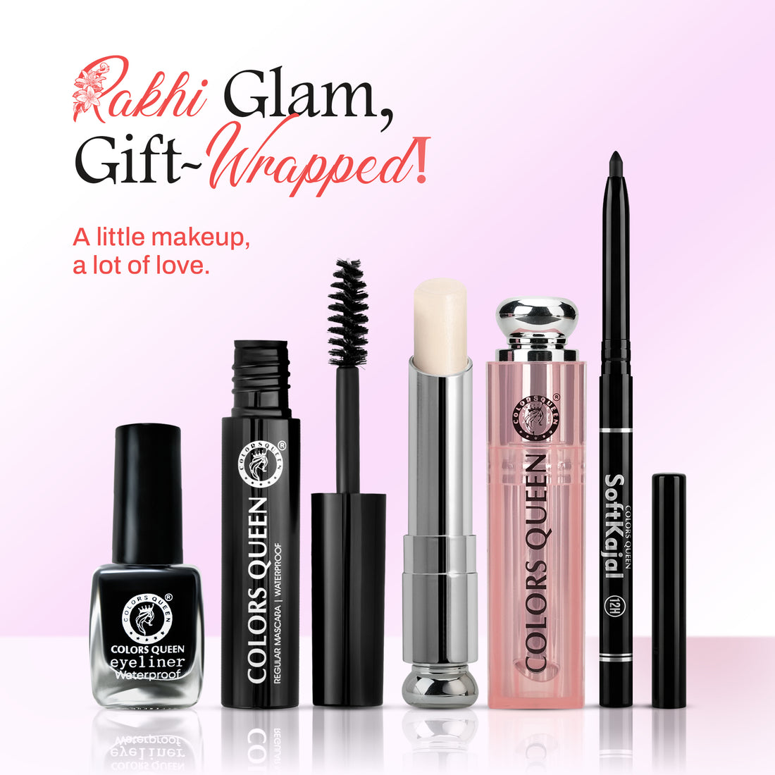 Festive Rakhi Eye &amp; Lip Makeup Kit by Colors Queen