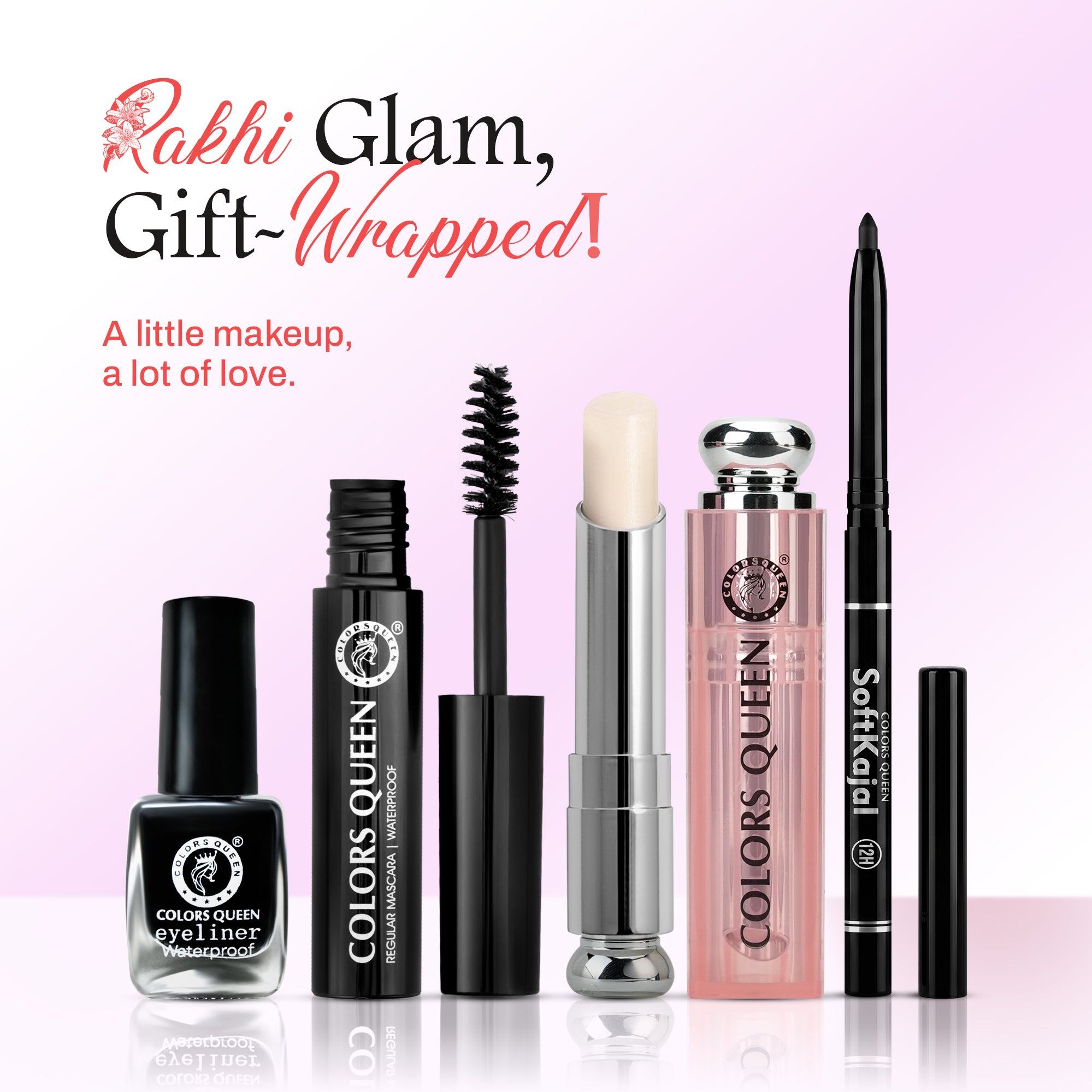 Festive Rakhi Eye &amp; Lip Makeup Kit by Colors Queen