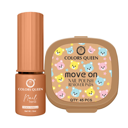 Trend Nail Paint &amp; Polish Remover Pads Combo -  Your Complete Nail Kit
