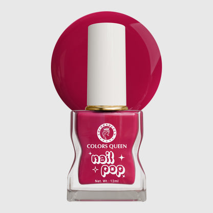 Nail Pop Nail Polish – Nude to Bold, Glossy Shine, One Swipe Away