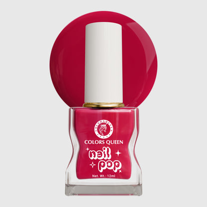 Nail Pop Nail Polish – Nude to Bold, Glossy Shine, One Swipe Away